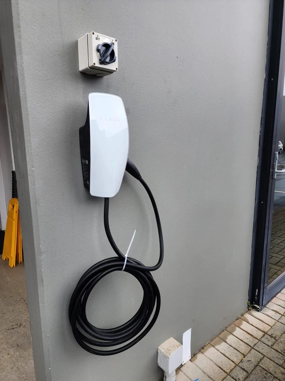 EV home charger installation by Westside Electrical