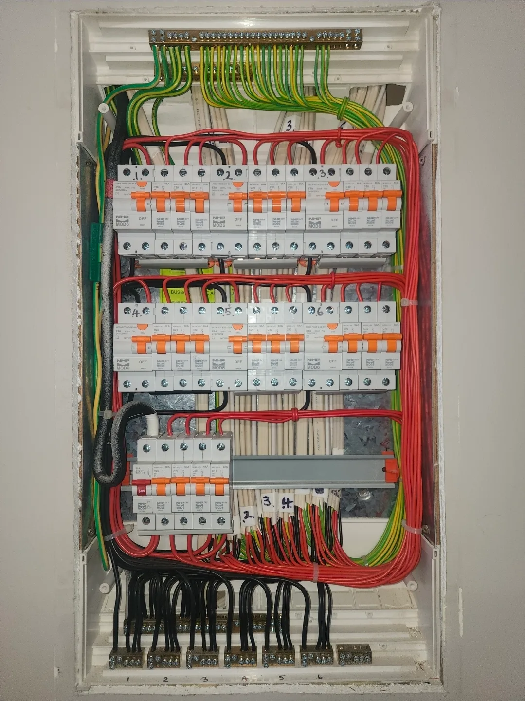 Switchboard upgrade with modern circuit breakers - Westside Electrical